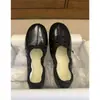 Zapatos de Ballet Planos Redondos con Lazo para Mujer Chuyuji Slip-On Suela Suave Cómodos Zapatos Individuales Zapatos de Abuela
