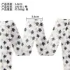 Cinta floral de borde ondulado de 3,8 cm para accesorios para el cabello, moños, empaque de ramo DIY, accesorios decorativos, cinta de gasa impresa