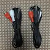 Audio de 3.5 Línea Uno y Dos RCA Lotus 1.2 m Audio RCA de 3.5 a Doble Lotus Cable de Caja de Sonido para Computadora Extensión 2 RCA