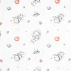 Precio por kilogramo algodón peinado algodón de alta densidad para competición tejido de algodón tejido estampado digital Clase A ropa para bebés y niños pequeños ropa de otoño tejido para camisetas
