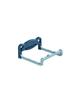 Estante plegable para lavabo de pared, estante de almacenamiento sin perforaciones para baño, estante de drenaje para almacenamiento de lavabo de pies para baño e inodoro