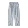 Pantalones Largos de Mezclilla Rectos de Color Sólido, Moda Casual Versátil de Tendencia para Hombre, Primavera y Otoño, Nuevos