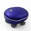 Mini Massageador de Cabeça, Massageador de Cabeça Elétrico Automático de Amassar à Prova d'Água, Relaxamento e Alívio para a Cabeça em Casa