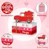 Decoraciones de Escritorio para el Día de San Valentín Artesanías de Madera Bandeja Elegante y de Moda Decoración Señalización Creativa para Fiestas