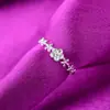 Anillo Minimalista Bañado en Plata Estilo Coreano, Hecho Completamente a Mano, Anillo de Cola de Flor Abierto con Diseño Floral, Uso Diario para Mujeres, Disponible para Mayorista