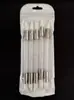 Pluma de Silicona para Uñas Pegatina Pluma de Presión Pluma de Tallado Pluma de Herramienta Multi-Funcional para Estampado Frotado Polvo de Espejo Mágico Pluma para Uñas