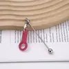 Colgantes de Paja con Cuentas DIY Transfronterizos Adecuados para Vasos de Agua de 8 mm a 10 mm Accesorios de Paja Acrílicos Decoración Venta al por Mayor