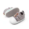 Sapatos de bebê para primavera e outono, 0 a 1 ano, sola macia, calçados casuais para bebês, da moda, com velcro duplo, BC2280