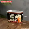 Balde de Gelo para Vinho Tinto Cerveja Bar KTV Balde de Gelo Doméstico de Piquenique Comercial Externo Balde de Armazenamento Grande Recipiente de Armazenamento