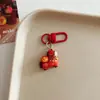 Lindo Dibujo Animado de Little Pony Año del Caballo Llavero Colgante Decoración Creativa para Bolso Accesorio para Mochila de Estudiante Pequeño Regalo de Año Nuevo