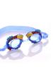 Punto de Fábrica Venta al por Mayor Lindo Gafas de Natación Impermeables para Niños Gafas de Aprendizaje para Bebé con Ajustable