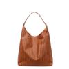 Bolsa de Gran Capacidad Estilo Perezoso para Mujer 2025 Nuevo Bolso Tote de Moda de Alta Gama Bolso de Hombro Tejido de Nicho