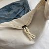 Bolsa Coreana Ins Estilo Chica Suave para Mujer 2025 Nuevo de Moda Simple Color Puro Bolso de Hombro Cruzado Estilo Japonés Harajuku Bolso Dumpling