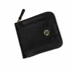 Billetera Corta de Moda para Hombre con Letras de Cuero, Múltiples Ranuras para Tarjetas, Compartimento Grande para Billetes, 70% de Descuento en Cartera con Cremallera para Hombre