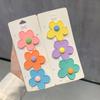 Lindo Pasador de Flor de Color Caramelo para Niñas Clip BB para Mechones Sueltos Corea del Sur Nuevo Sin Daño al Cabello Accesorios para el Cabello de Niña Pinza Pequeña
