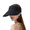 8222 Nuevo Sombrero de Sol de Verano para Mujer Sombrero de Sol para Exteriores Ala Ancha Banda para la Cabeza Sombrero de Paja Estilo Coreano Moda Sombrero de Copa Hueco