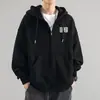 Sudadera cárdigan para hombre para primavera y otoño, chaqueta casual de moda para estudiantes varones, chaqueta de béisbol estampada de diseñador