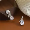 Brincos de Clipe em Formato de Gota d'Água, Frescos e Exquisitos, Sem Furos na Orelha para Mulheres, Design de Nicho, Elegante de Alta Qualidade, Versáteis Brincos de Disco Repelente de Mosquitos