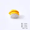 Casa de Bonecas Miniatura Display de Lanches Enfeites de Resina Supermercado Comida Brinquedo Prateleiras Decoração DIY Brinquedos de Faz de Conta
