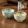 Cuencos de Arroz Cerámicos para Uso Doméstico, Vajilla Vintage, Alto Valor Estético, Cuencos Pequeños de Flor de Cerezo, Cuencos al por Mayor en Stock, Cuencos Comerciales para Postre