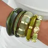 Pulsera de Borde Ancho con Superficie de Espejo de Venta Caliente Transfronteriza Europea y Americana, Pulsera Brillante Exagerada Personalizada, Pulsera de Resina Acrílica