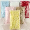 Papel de Rafia Seda Hierba de Algodón Caja de Regalo Caja de Dulces de Boda Decoración Relleno Papel Triturado Seda en Stock Colorido Fabricante Natural