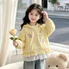 Chaqueta para Niña Primavera y Otoño 2026 Nueva Ropa de Otoño para Niños Chaqueta de Dibujos Animados para Bebé Cortavientos Elegante para Niña Pequeña