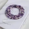 Pulsera de Raíz de Bodhi Multicolor con 114 Cuentas Lisas, Pulsera DIY Hecha a Mano, Cuentas de Oración Budista de Mano, Accesorio Coleccionable