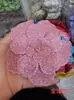 Zapatos de Flores, Accesorios de Flores, Pegatinas de Tela de Tres Capas, Tocado de Flor de Peonía con Pedrería Estéreo, Accesorios para Joyería DIY, Accesorios para Ropa