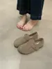 Mocasines Planos para Mujer Birkenstock Otoño 2025 Nuevos Lindos Retro de Punta Grande Birkenstock Zapatos Slip-On