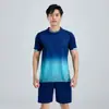 Comercio Exterior Transfronterizo Uniformes de Fútbol, Conjuntos de Camisetas de Manga Corta, Uniformes Deportivos de Entrenamiento para Adultos y Niños, Uniformes de Equipo, Compra Grupal con Impresión