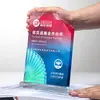 Trofeo de Cristal Creativo y Colorido Medalla Souvenir Producción Reunión Anual Premio Premio al Personal Destacado Tarjeta de Autorización Conmemoración