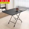 Mesa al por mayor mesa plegable mesa de comedor hogar plegable mesa cuadrada pequeña 4 personas 2 personas comedor mesa pequeña taburete simple de dormitorio