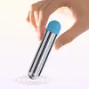 Juguetes Sexuales, Huevo Vibrador de Forma de Bala Extendido y Vibrante, Masajeador Vibratorio Femenino, Mini Palo Vibrador con Forma de Bala