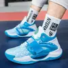 Zapatos de Baloncesto Luminosos con Salpicaduras de Agua Dropshipping para Hombre, Zapatillas Deportivas Profesionales Prácticas de 6ª Generación, Botas para Cancha de Cemento, Zapatos Deportivos con Absorción de Impactos para Mujer