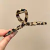 Pinza de garra de lunares estilo coreano, pinza para el pelo modelo nuevo de alta gama 2026, pinza de tiburón grande exquisita para cabello grueso