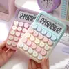 817TK Calculadora de Voz Real Teclado Mecánico Flexible Calculadora de Voz Suministros de Oficina Portátiles