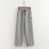Pantalones Casuales de Forro Polar con Cintura Elástica para Mujer 2025 Invierno Pantalones Banana Adelgazantes Pantalones de Chándal Casuales Gruesos de Pierna Ancha