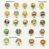 Cuentas sueltas de aceite de 8 mm de oro antiguo, accesorios de joyería para bricolaje, cuentas de transferencia de oro y arena huecas, pulsera, cuentas espaciadoras para pulsera