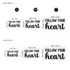 Adhesivo de pared con frase en inglés de corazón de color saltarín decoración para dormitorio sala de estar pintura autoadhesiva generación transfronteriza AliExpress