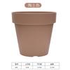 Maceta clásica de cerámica de imitación nórdica simple de resina maceta sala de estar balcón extra grande galón maceta rosa verde rosa hortensia