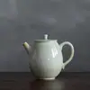 Ceniza de madera cerámica gaiwan taza para preparar té de roca esmalte gris juego de té Kung Fu tetera taza de té taza del anfitrión taza de la justicia