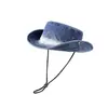Sombrero de Pescador Degradado Estilo Hong Kong para Hombres, Sombrero Cubo Lavado Vintage para Mujeres, Sombrero de Protección Solar, Circunferencia de Cabeza Grande, Venta al por Mayor Personalizada