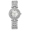 Novo produto mais vendido transfronteiriço: Relógio de pulso feminino cravejado de diamantes, luxuoso e versátil, presente de moda, pulseira de relógio feminino a quartzo