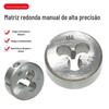 Fabricante de Tarraxa Redonda Feita à Mão Personalizada M3-M12 Ferramenta Manual para Rosqueamento de Rosca Grossa Métrica Padrão Nacional