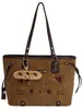 Bolsa Casual Grande Capacidade Estilo Retrô Transfronteiriça para Mulheres Nova Moda Outono e Inverno 2025 Bolsa de Ombro Tote