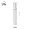 Botella de empaque de gota de incienso de escritorio 20/30/50ml botella de vacío para loción esmerilada botella cosmética botella con atomizador