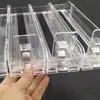 Dispensador Automático Pop-Up Empurra-Puxa de Cigarros Supermercado Empurrador Bilateral Loja de Conveniência Médio Largo Rack de Exibição de Cigarros