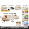 Tongyu Arte Especial en Cuero Foshan Sofá de Cuero Genuino Minimalista Italiano Sala de Estar Apartamento Pequeño Estilo de Festival de Medio Otoño Diseñador Creativo Curvo