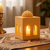 MM3D006 Adornos arquitectónicos transfronterizos de estilo étnico, decoraciones festivas de mesa, adornos de plástico, luces nocturnas LED creativas, piezas de exhibición